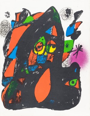 Miró Joan (1893-1983), Kompozycja IV, 1972