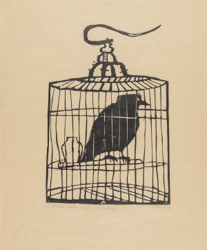 Panek Jerzy (1918-2001), Ptak, który mówi z Nankinu, 1956