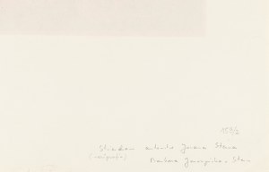 Stern Jonasz (1904-1988), Kompozycja (pomarańczowo-czarna), lata 50. XX w.