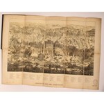 Panoramiczna mapa Jerozolimy Adolf Eltzner Das Biblische Jerusalem