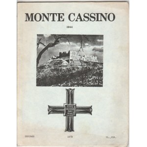 Monte Cassino 1944 Chicago druk emigracyjny