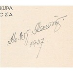 Chór wieków - autograf - Kochanowski, Sęp-Szarzyński, Karpiński, Mickiewicz, Słowacki, Krasiński, Norwid