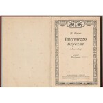 Heinrich Heine, Intermezzo liryczne (1822 - 1823)