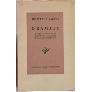 Jean Paul Sartre Dramaty