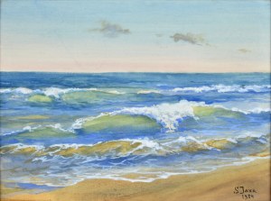 Soter JAXA - MAŁACHOWSKI (1867 - 1952), Morze, 1934