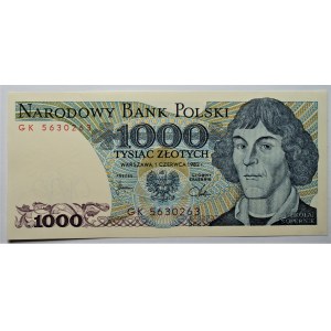 1000 złotych 1982 - seria GK