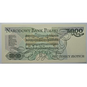 5000 złotych 1988 - seria DT