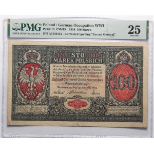 100 marek 1916 Generał - PMG 25