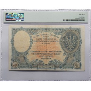 100 złotych 1919 - PMG 53