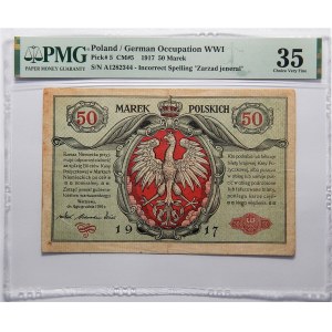 50 Marek Polskich 1916 jenerał - seria A - PMG 35