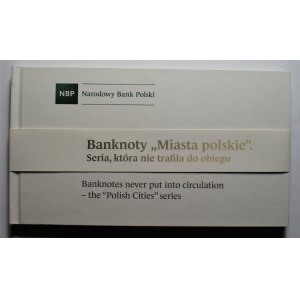 Miasta Polskie - zestaw 9 banknotów - od 1 do 500 złotych 1990