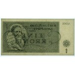 Czechosłowacja - Getto Terezin 1 korona 1943 - PMG 65 EPQ