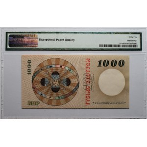 1000 złotych 1965 - lubiana seria A - PMG 65 EPQ