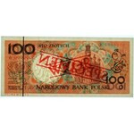 100 złotych 1990 - A - WZÓR / SPECIMEN - PMG 66 EPQ