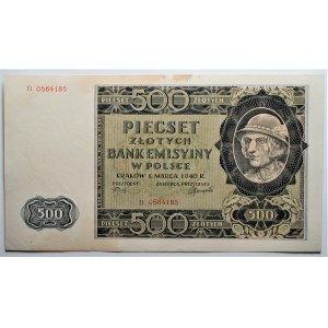 500 złotych 1940 - seria B