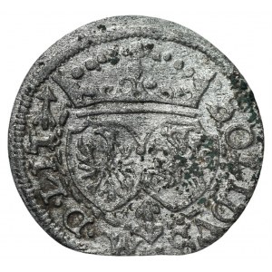 Zygmunt III Waza (1587-1632) - szeląg 1617 - brak kropki między tarczami