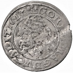 Zygmunt III Waza (1587-1632) - Grosz Wilno 1627 GORISS - Kolekcja Górecki