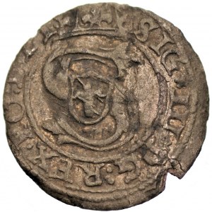 Zygmunt III Waza (1587-1632) - Szeląg Ryga 1601 - Kolekcja Górecki