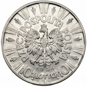 II RP - 10 złotych 1934 - Józef Piłsudski