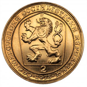 CZECHOSŁOWACJA - 2 dukaty 1978 - złoto