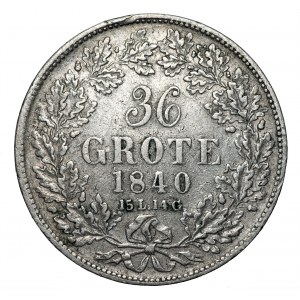 NIEMCY - Brema - 36 grote 1840