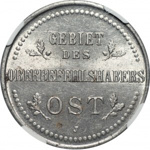 Ober-Ost. 3 kopiejki 1916 - J - Hamburg - NGC MS 62