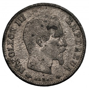 FRANCJA - 10 franków 1860 - fals z epoki cynk