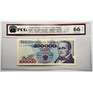 100 000 złotych 1993 - PCG 66 EPQ