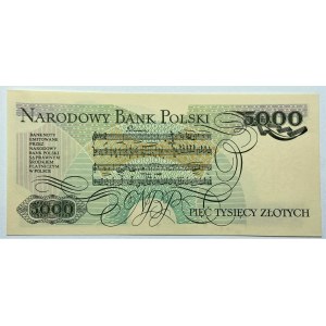 5000 złotych 1982 - seria CL