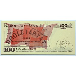 100 złotych 1979 - seria GW