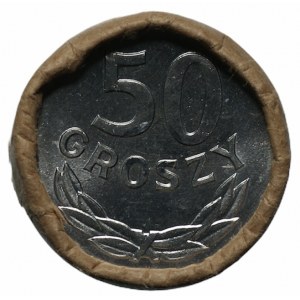 PRL - Rulon bankowy 50 x 50 groszy 1987