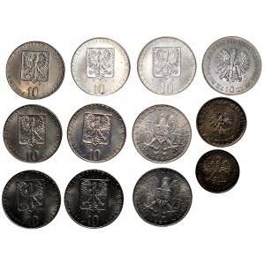 PRL - Zestaw 12 sztuk monet