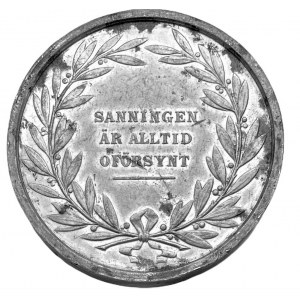 SZWECJA - medal Johan August Strindberg - sygnowany E.H. Ekwall