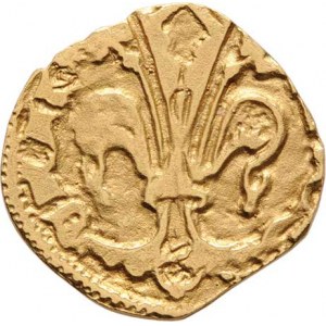 Arragonské království, Pedro III., 1336 - 1387, Novoražba florénu b.l., zn.věž, minc. Valen