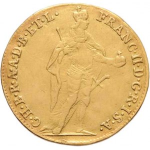 František II., 1792 - 1835, Dukát 1796 bz - s madonou, Kremnica, 3.426g,