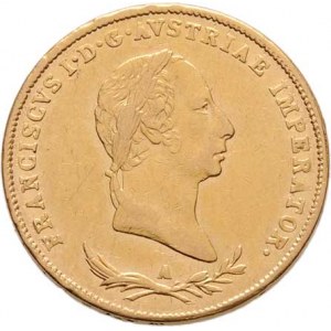 František II., 1792 - 1835, Sovráno 1831 A, Vídeň, 11.292g, nep.just., dr.hr.,