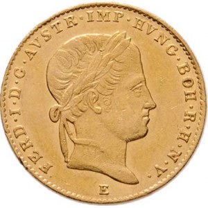 Ferdinand V., 1835 - 1848, Dukát 1841 E, Karlovský Bělehrad, 3.465g, dr.hr.,