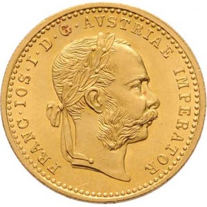 František Josef I., 1848 - 1916, Dukát 1914, 3.491g, pěkná patina