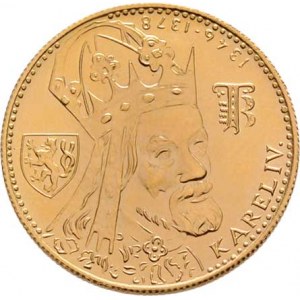 Československo, období 1960 - 1990, Dukát 1981 - Karel IV. (pouze 2138 ks), 3.493g