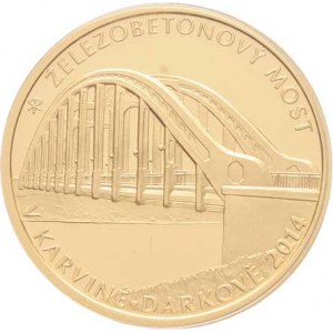 Česká republika, 1993 -, 5000 Koruna 2014 - Železobetonový most v Karviné -