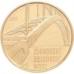 Česká republika, 1993 -, 5000 Koruna 2015 - Žďákovský obloukový most