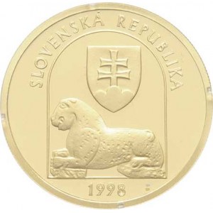 Slovensko, republika, 1993 -, 5000 Koruna 1998 - Spišský hrad - světové dědictví