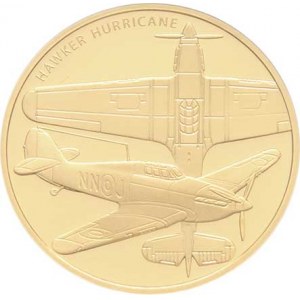 Niue, Elizabeth II., 1952 -, 10 Dolar 2016 - letadla RAF - série 4ks: Hurricane,