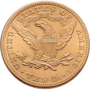 USA, 10 Dolar 1894 - hlava Liberty, KM.102 (Au900),
