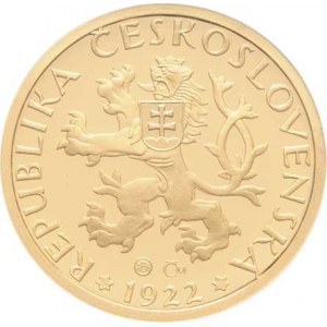 Česká republika, 1993 -, Španiel - replika československé koruny 1922 (2005) -