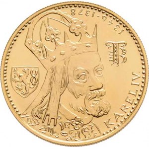 Česká republika a Slovenská republika, 2-dukát. medaile 2016 - 700 let narození Karla IV. -