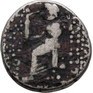 Syrie, Antiochos IV. Epiphanes, 175 - 164 př.Kr., AR Tetradrachma, Portrét zprava / trůnící Z