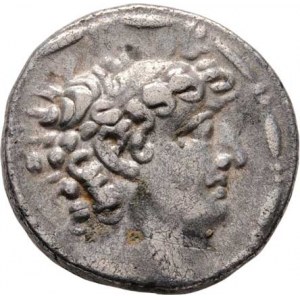Syrie, Philippos Philadelphos, 93 - 83 př.Kr., AR Tetradrachma, portrét zprava / sedící Zeus