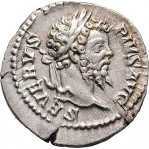 Septimius Severus, 193 - 211, AR Denár, Rv:INDVLGENTIA.AVGG.IN.CARTH., Dea