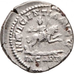 Septimius Severus, 193 - 211, AR Denár, Rv:INDVLGENTIA.AVGG.IN.CARTH., Dea